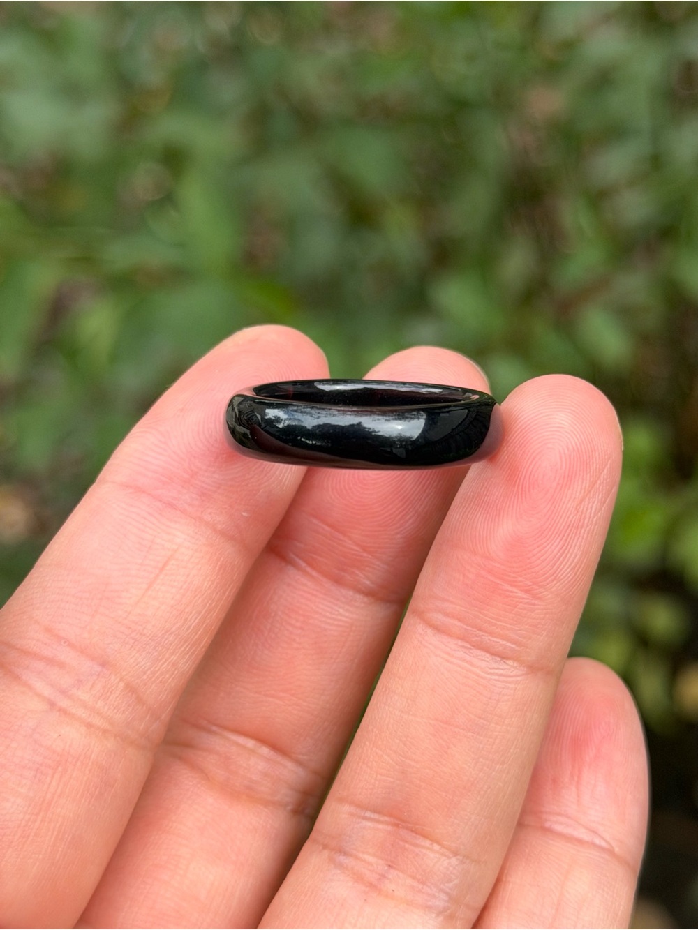 SIZE 9 Black Onyx Ring 2501 - Picture 6 of 7